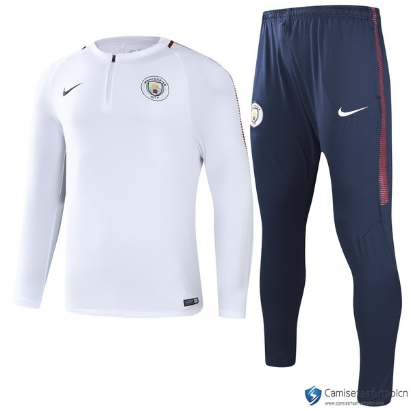 Chandal De Lana Manchester City 2017-18 Blanco